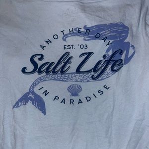 Another Day in Paradise Sea Life Blue Short Sleeve T-shirt